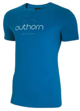 T-shirt męski OUTHORN TSM625 niebieska